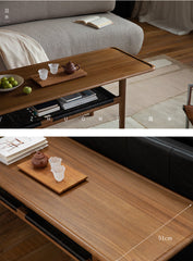 noa coffee table, rattan wood table, solid wood furniture, wabi sabi coffee table, japanese scandinavian furniture, handcrafted wooden table, piexlculpt studio, natural oak coffee table, zen interior decor