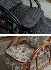 rattan recliner, rattan lounge chair, handwoven rattan furniture, vintage rattan chair, bamboo recliner, natural rattan seat, handcrafted rattan lounger, boho rattan furniture, southeast asian furniture