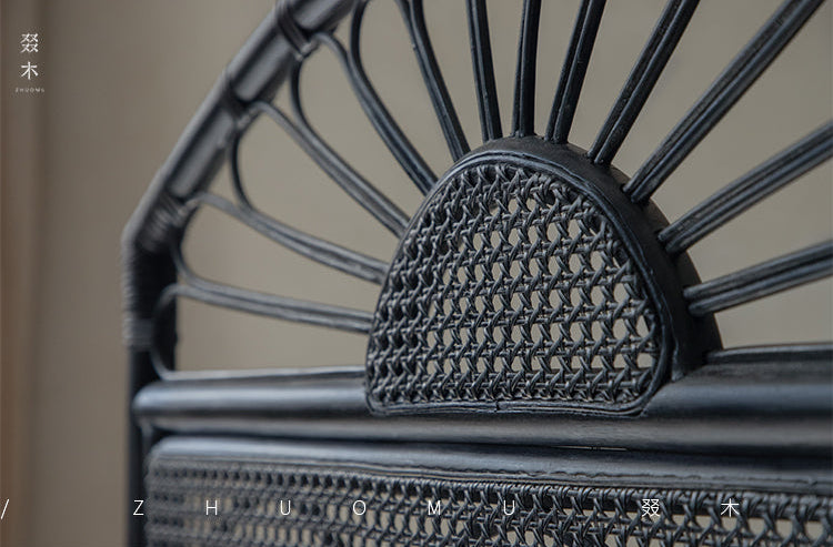 rattan screen, rattan room divider, handwoven privacy screen, vintage rattan furniture, folding rattan partition, natural rattan decor, handcrafted room divider, boho rattan screen, japanese wabi-sabi decor