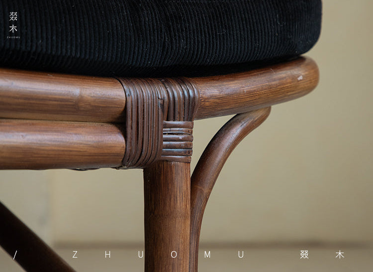 rattan loveseat, rattan sofa, rattan daybed, handwoven rattan furniture, natural rattan couch, double seat sofa, bohemian interior design, handcrafted lounge furniture