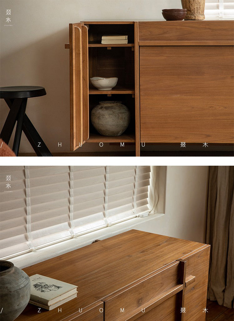 teak furniture, solid teak sideboard, indonesian teak buffet, mid century modern cabinet, solid wood furniture, handcrafted sideboard, teak console, minimalist dining furniture, bali wood furniture, piexlculpt studio