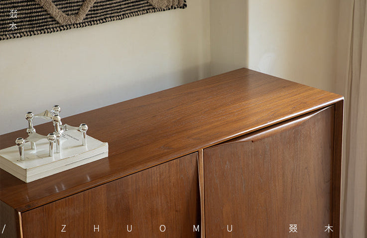 mid century tall cabinet, teak storage cabinet, danish modern furniture, solid teak credenza, handcrafted wood furniture, mcm storage unit, vertical teak cabinet, minimalist wood cabinet, solid wood furniture