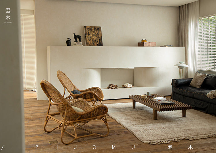 rattan lounge chair, rattan recliner, handwoven chair, natural rattan furniture, designer rattan chair, handmade lounge chair, bohemian home decor