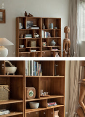 modular shelf, teak bookshelf, stackable furniture, solid wood modular system, teak storage cabinet, mid century shelf, teak modular furniture, handcrafted furniture, minimalist bookshelf, piexlculpt studio