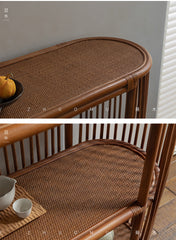 rattan furniture, handwoven rattan shelf, southeast asian furniture, wabi sabi rattan, cane bookshelf, tropical minimalist decor, handcrafted bamboo shelf, natural woven furniture, sustainable home decor, piexlculpt studio