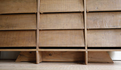 solid wood cabinet, reclaimed wood sideboard, vintage wood furniture, handmade wood storage, rustic sideboard, wabi-sabi furniture, reclaimed timber furniture, artisan wood cabinet, boho wood decor