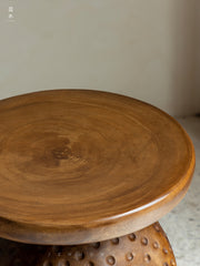 Senufo stool, African wood carving, tribal furniture, hand carved stool, wooden sculpture table, primitive design furniture, solid wood accent stool, piexlculpt