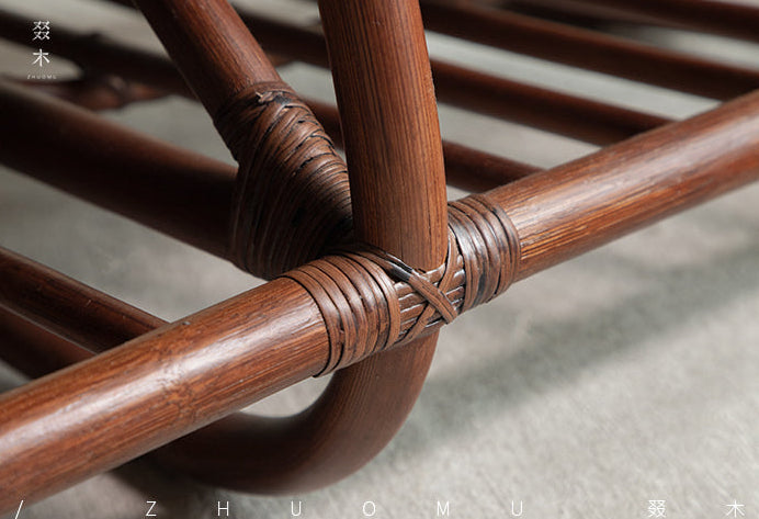 rattan daybed, rattan bench, handwoven rattan furniture, bamboo bench, natural rattan decor, rattan bedroom furniture, artisan rattan furniture, boho rattan bench, handcrafted rattan seating