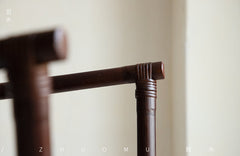 rattan dining chair, rattan armchair, black rattan chair, handwoven rattan furniture, bamboo dining chair, natural rattan seating, handcrafted rattan chair, southeast asian rattan furniture, minimalist dining chair