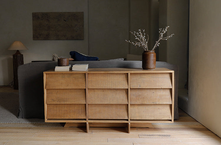 solid wood cabinet, reclaimed wood sideboard, vintage wood furniture, handmade wood storage, rustic sideboard, wabi-sabi furniture, reclaimed timber furniture, artisan wood cabinet, boho wood decor