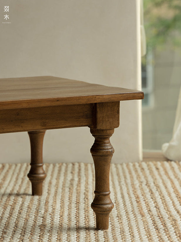 haru tea table, solid wood low table, japanese wabi sabi furniture, handcrafted tea table, minimalist wooden table, zen furniture, piexlculpt studio, meditation table, rustic teak low table, japanese style tea furniture