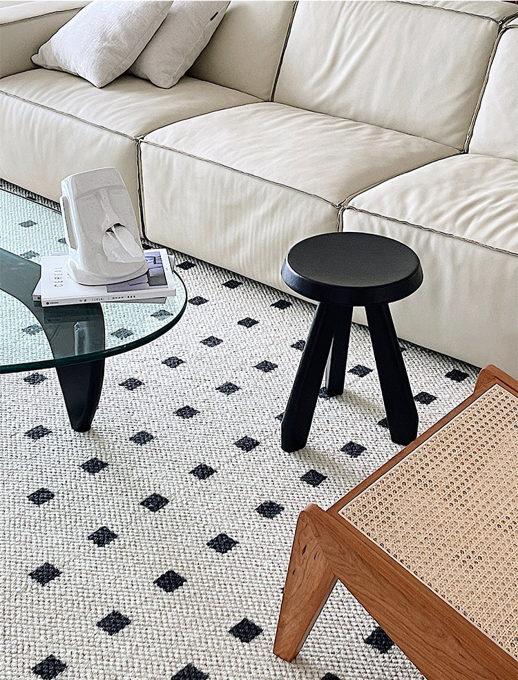 koto stool, round wood stool, japanese minimalist furniture, wabi sabi furniture, solid wood stool, handmade wooden furniture, accent stool, piexlculpt studio, modern wood decor, small wooden stool