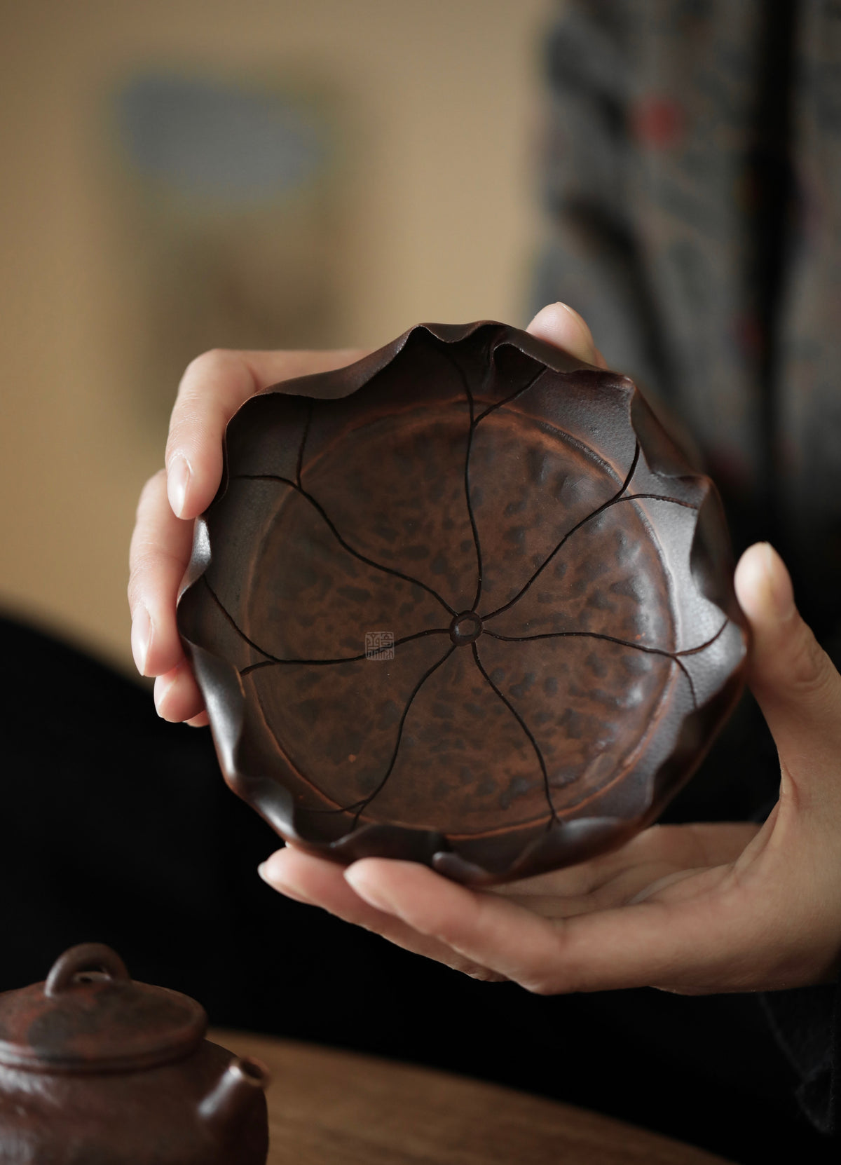 Hasu Bamboo Tea Holder