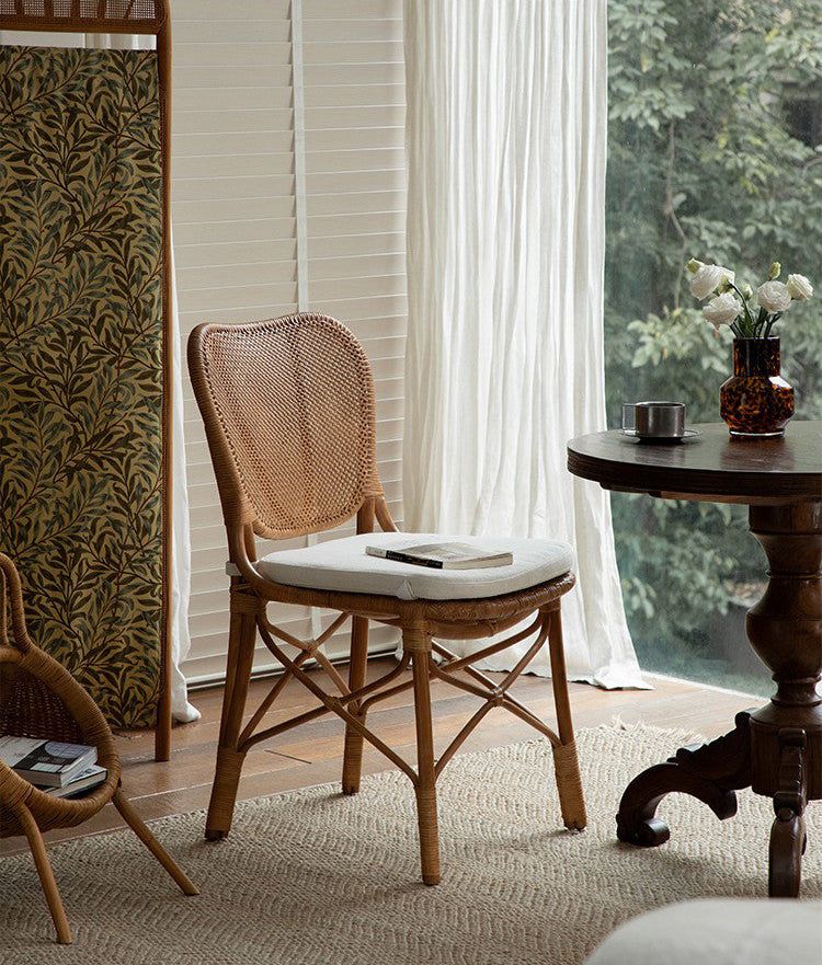 handcrafted rattan furniture, artisan bamboo chair, tropical rattan decor, natural rattan collection, handmade bamboo furniture, sustainable rattan furniture, Piexlculpt Studio, tropical home decor, custom rattan furniture, lifetime care furniture