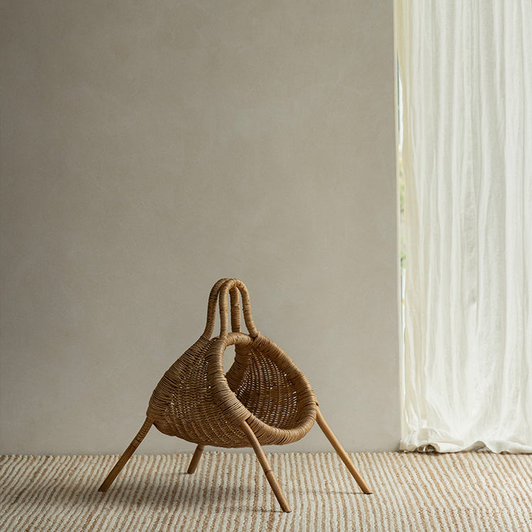 rattan magazine basket, rattan storage holder, handwoven organizer, natural rattan decor, rattan magazine rack, woven home accessories, handcrafted storage basket