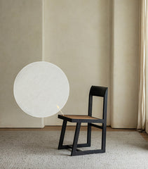 Chandigarh chair, rattan wood furniture, modernist wooden furniture, handwoven armchair, solid wood dining chair, minimalist home decor, mid-century design