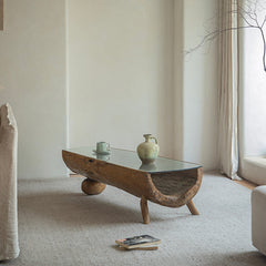 yugen coffee table, natural wood coffee table, live edge table, wabi sabi furniture, handcrafted organic wood furniture, piexlculpt studio, japanese minimalist decor, solid wood tea table, unique wood sculpture, zen living furniture