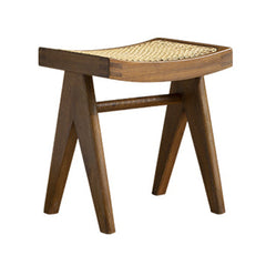 Chandigarh chair, rattan wood furniture, modernist wooden furniture, handwoven armchair, solid wood dining chair, minimalist home decor, mid-century design