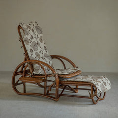 rattan recliner, rattan lounge chair, handwoven rattan furniture, vintage rattan chair, bamboo recliner, natural rattan seat, handcrafted rattan lounger, boho rattan furniture, southeast asian furniture