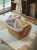 Double-handled storage basket